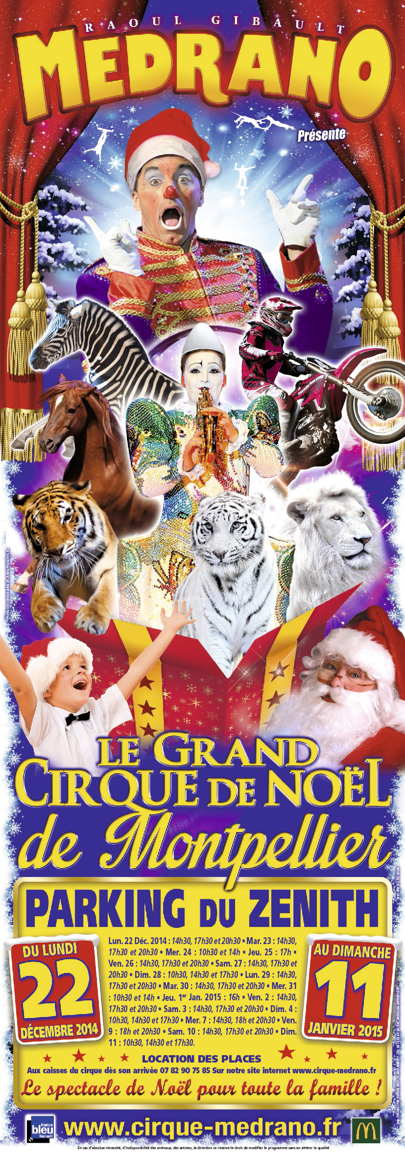 affichette magasin de cirque affiche vitrine de cirque poster 21x60 cirque medrano festival du cirque promocyrk promocirk promocirque ok