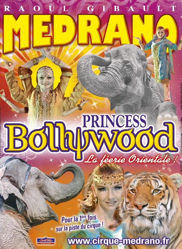 affiche cirque medrano bollywood