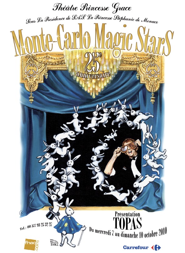 Affiche monte carlo magic stars