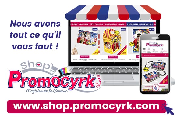 ecran visuel de la boutique en ligne shop promocyrk