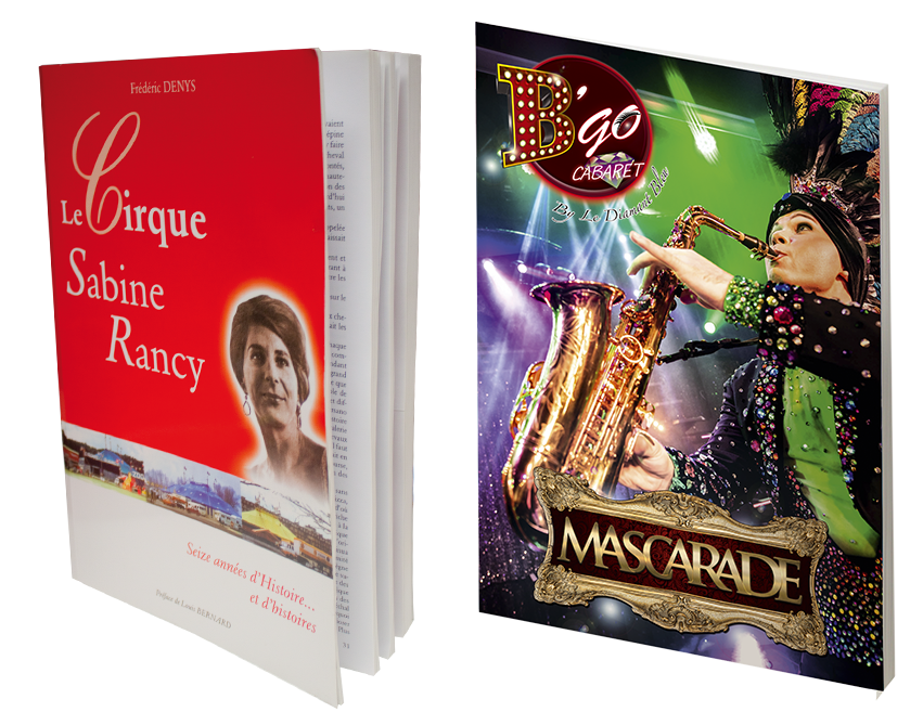 brochures programmes livres mobile album programme de cirque